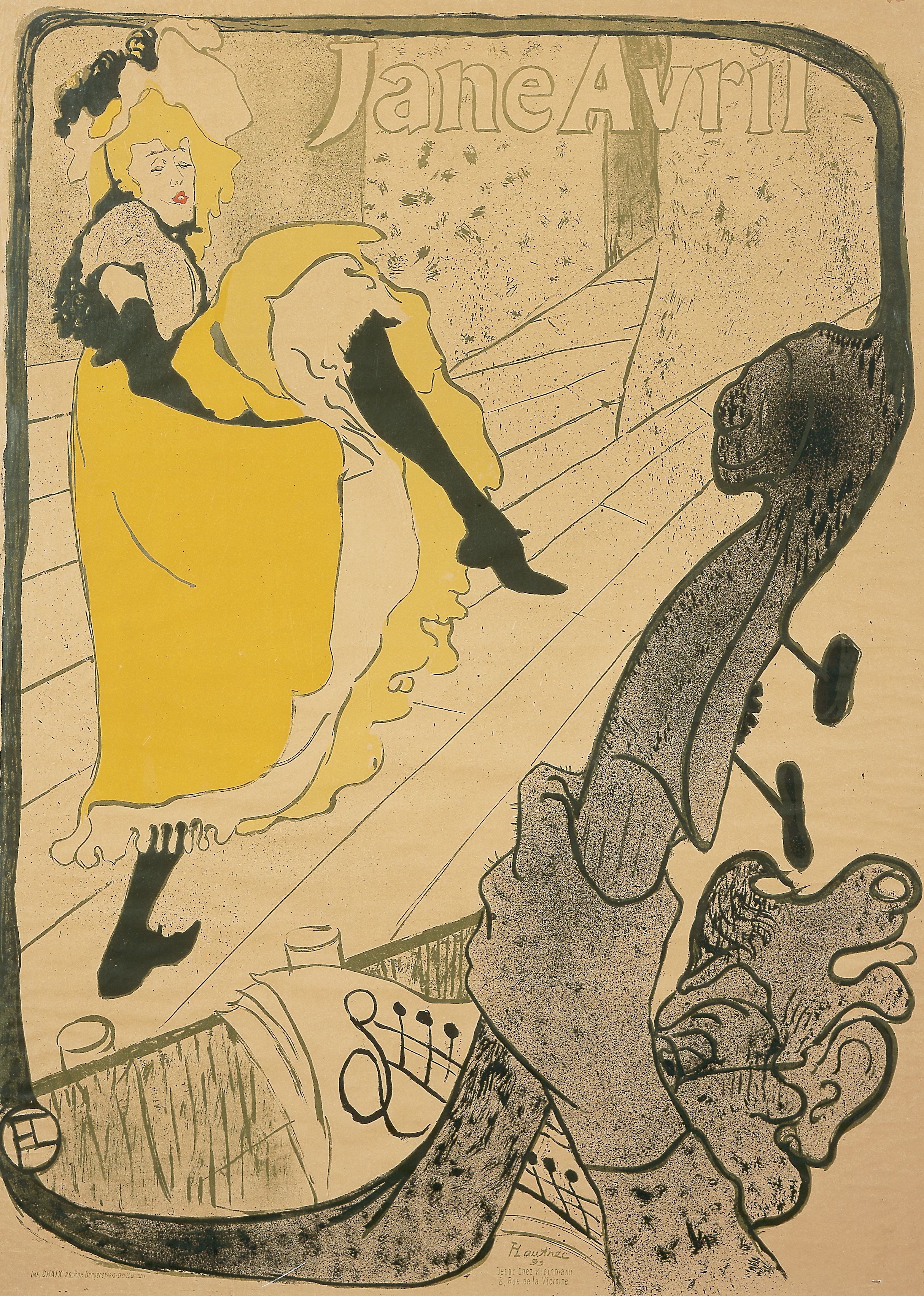 Lautrec Jane Avril-Garden de Paris
