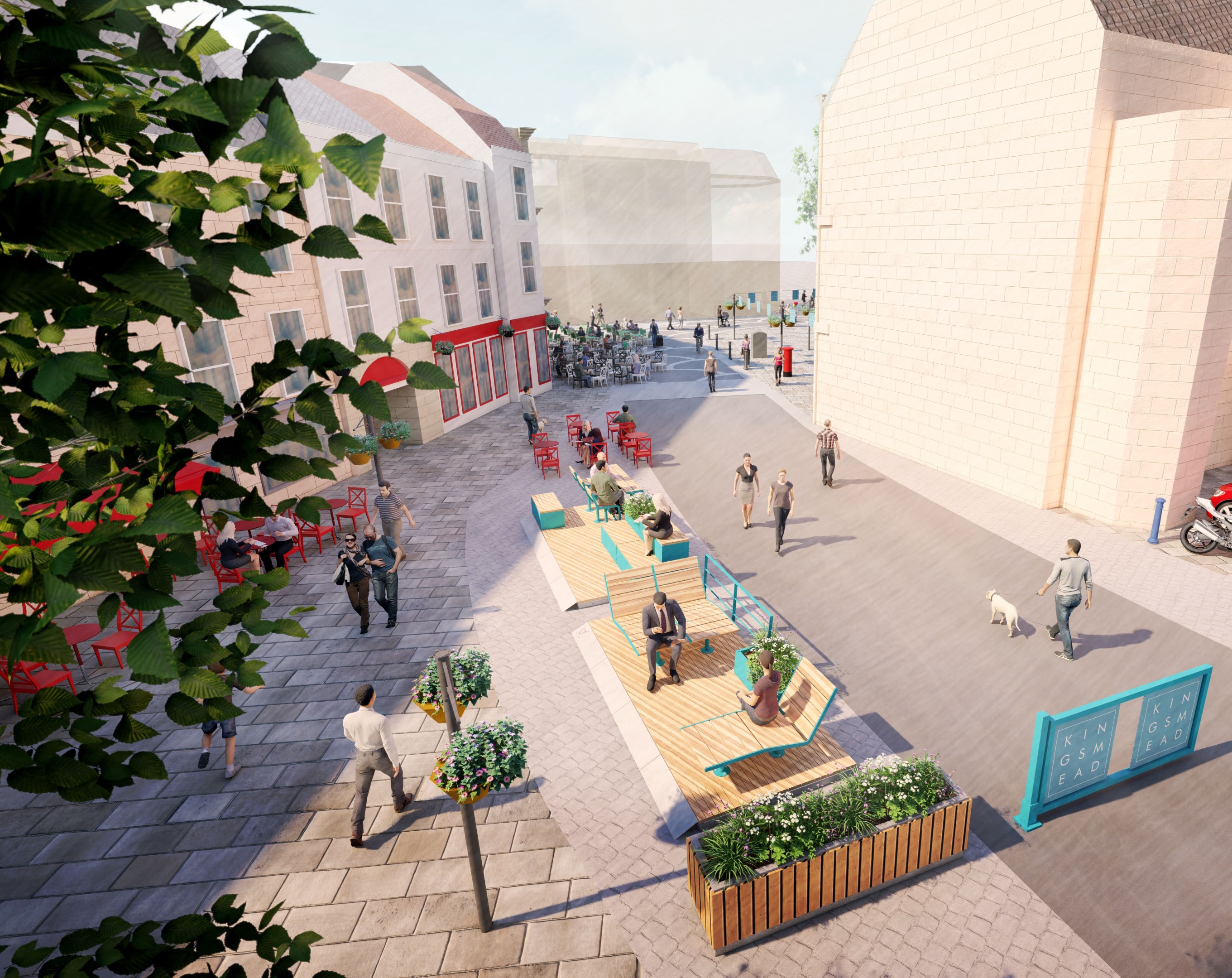Kingsmead Square concept design