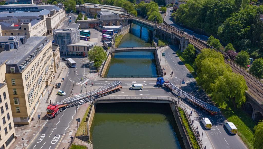 Bath Quays bridge