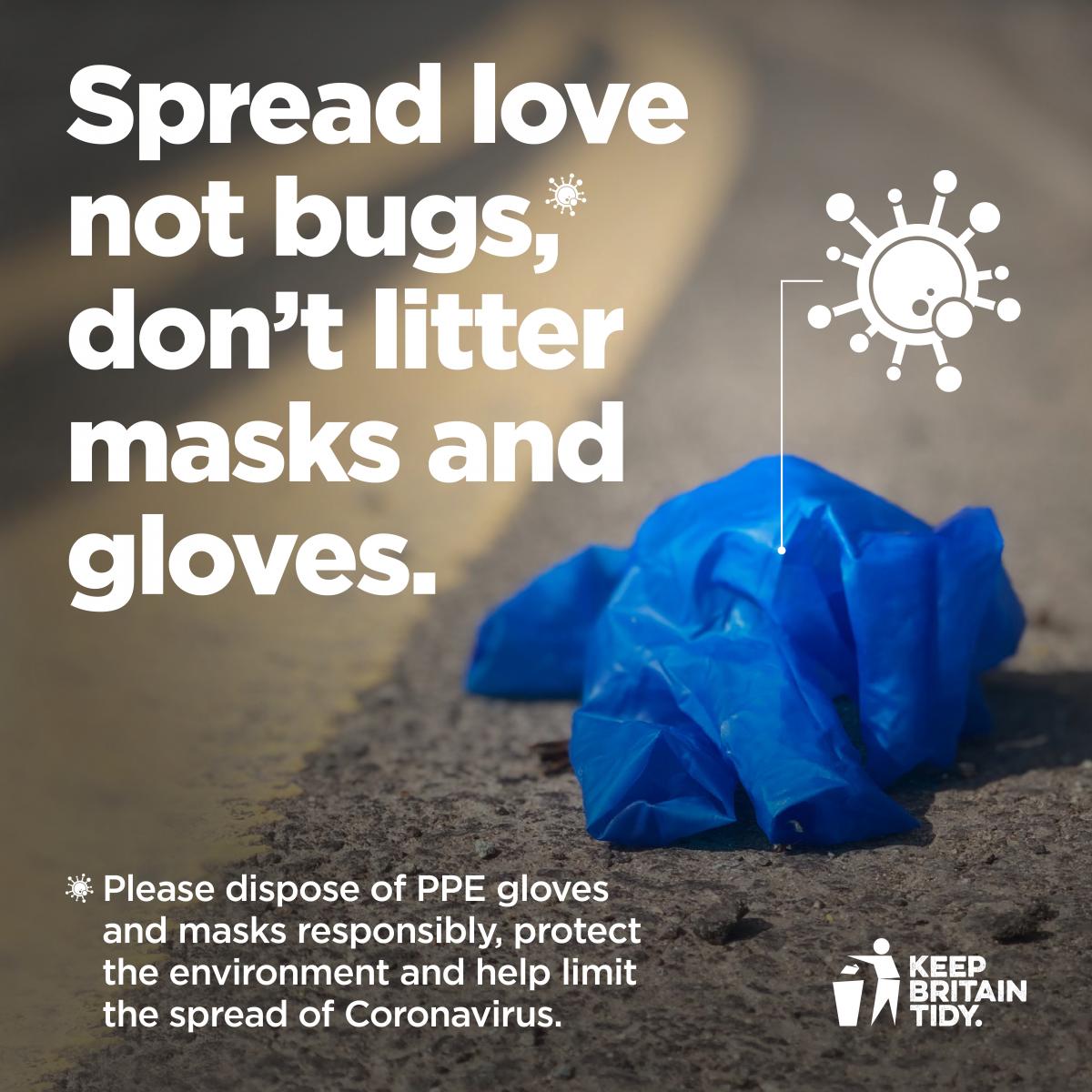 spread love not bugs