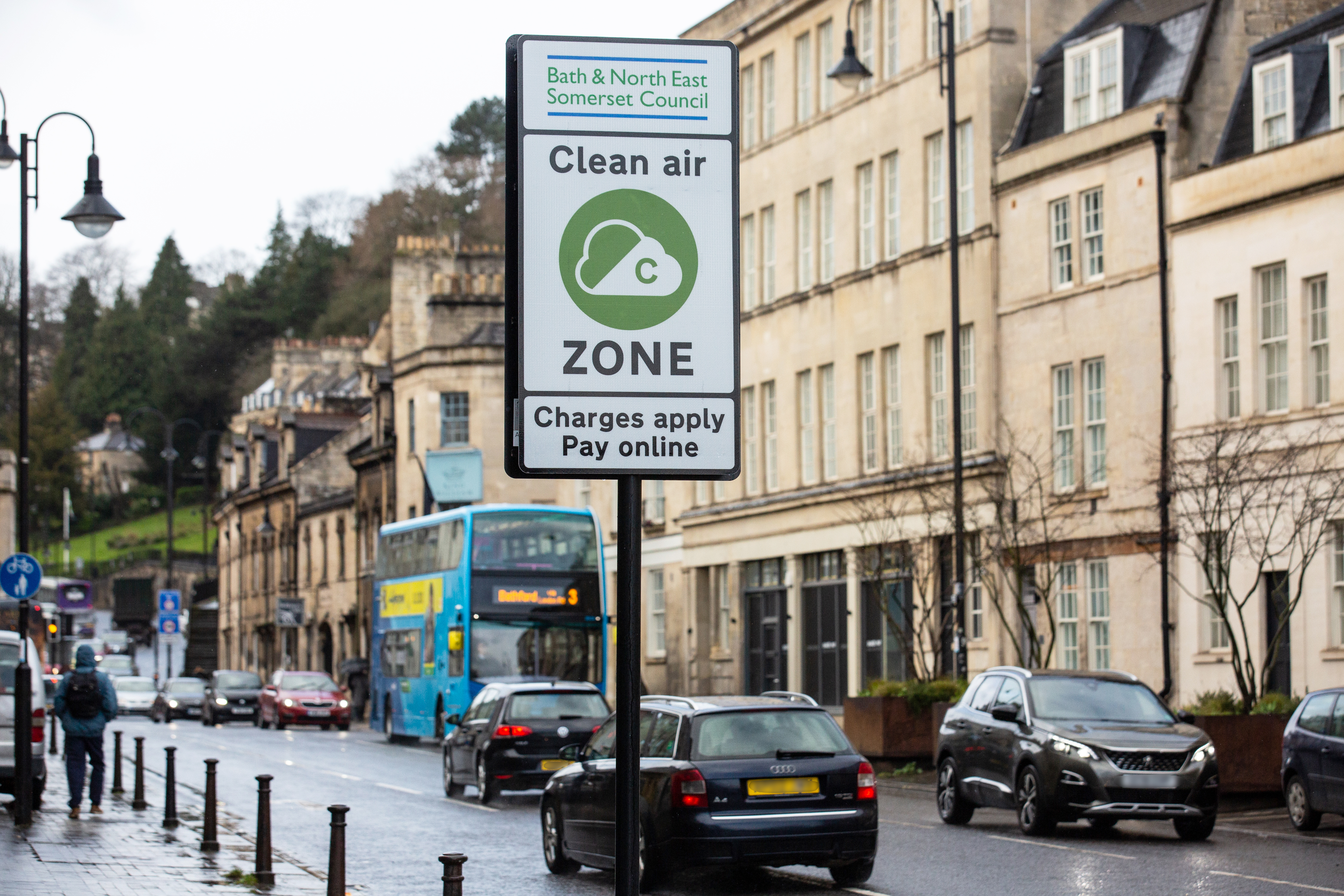 Signs of change after 100 days of Bath’s Clean Air Zone