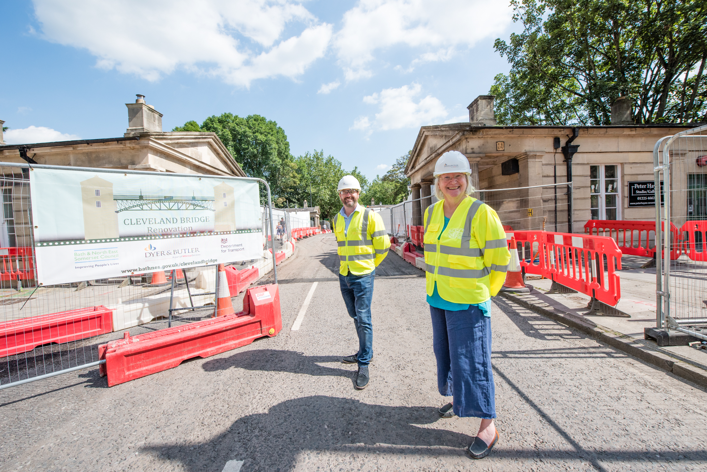 Work progresses on Cleveland Bridge