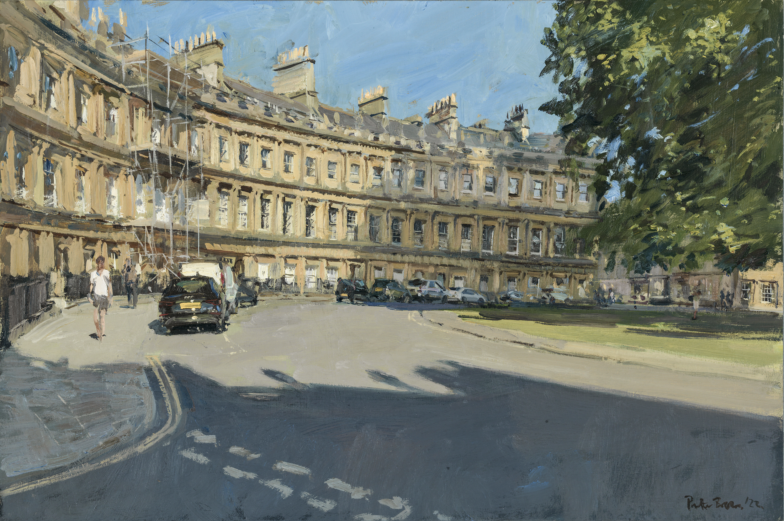 Peter Brown, The Circus, Bath early summer morning 2022