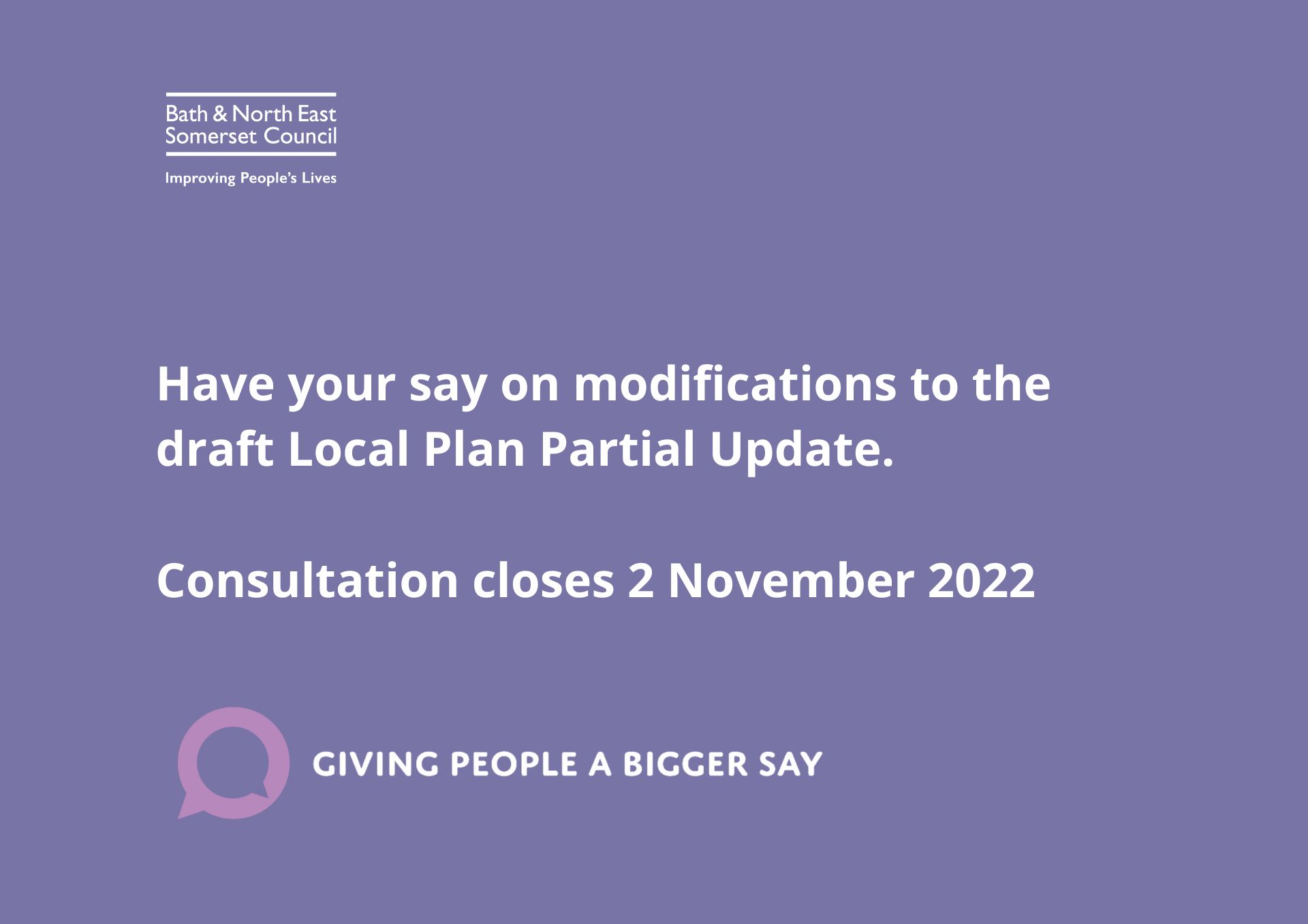 Local plan partial update