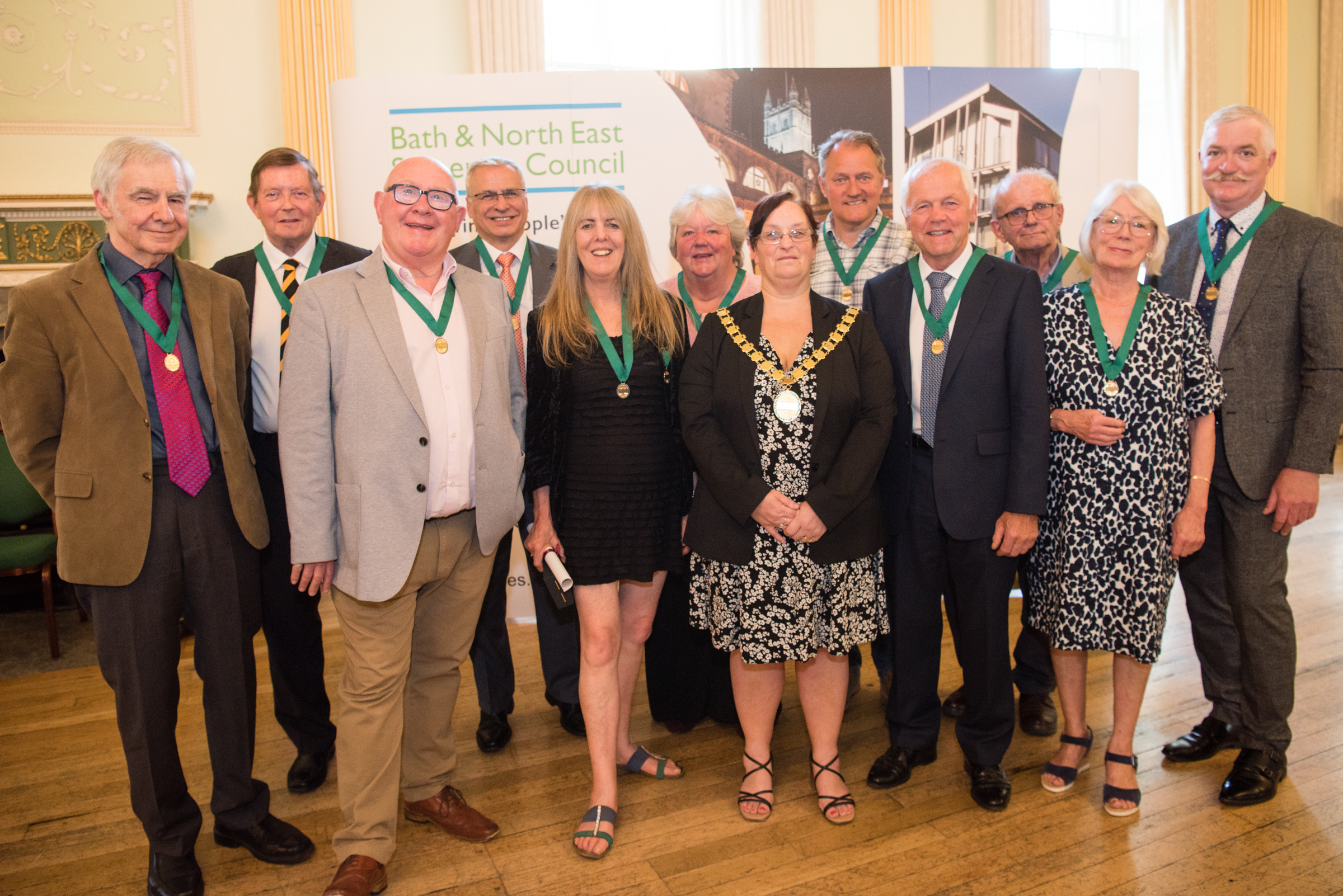 Former B&NES councillors awarded honorary titles