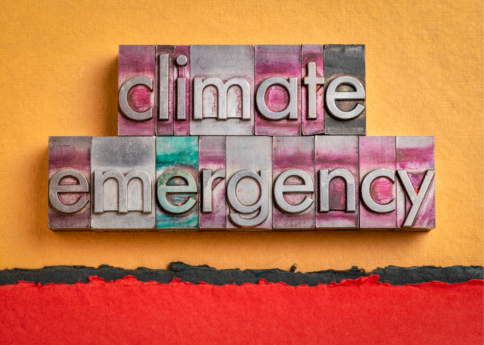climate emergency graphic