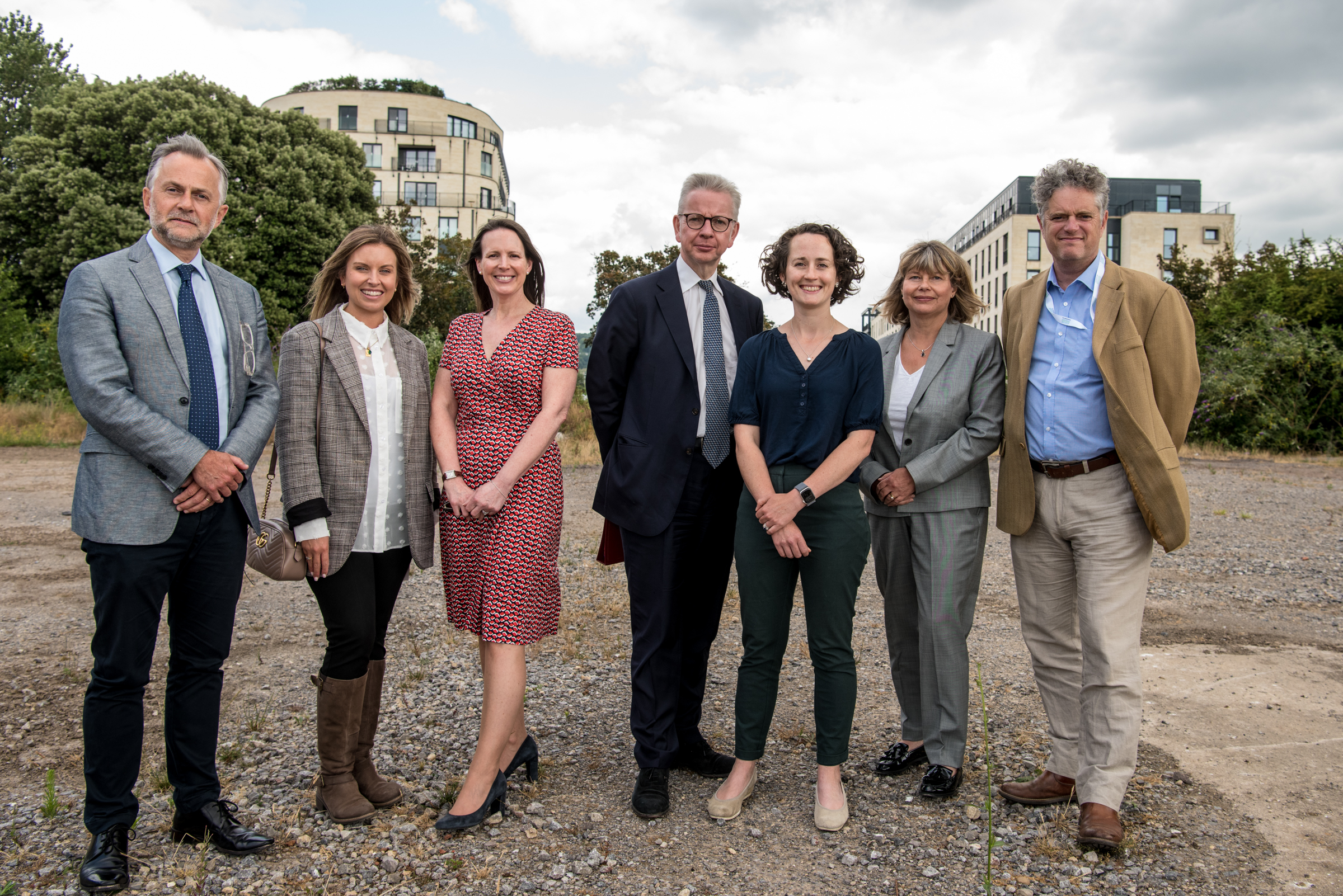 Secretary of State visits Bath to see council progress on new homes