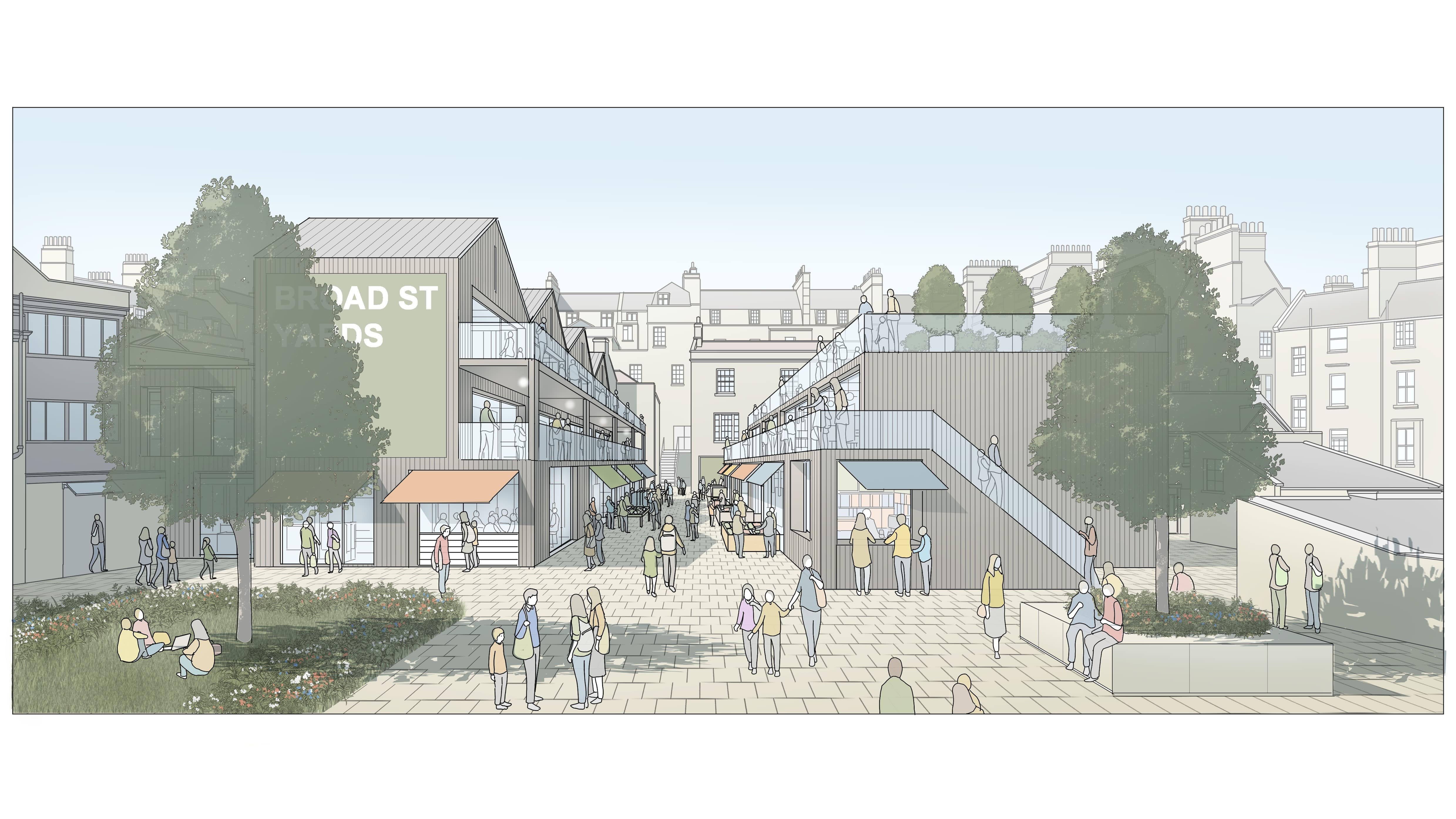 broad street yards artist impression