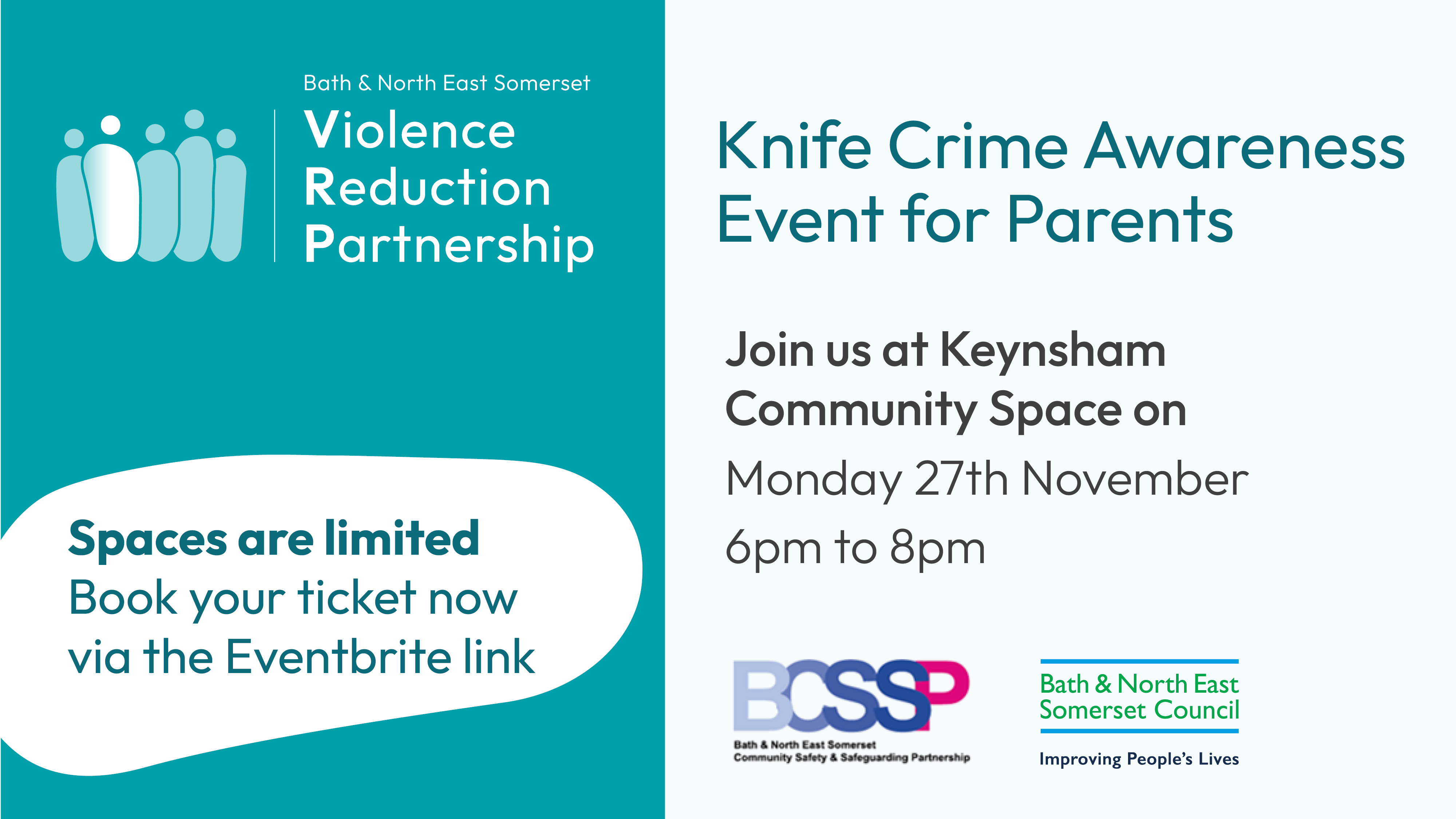 Knife crime awareness event assett