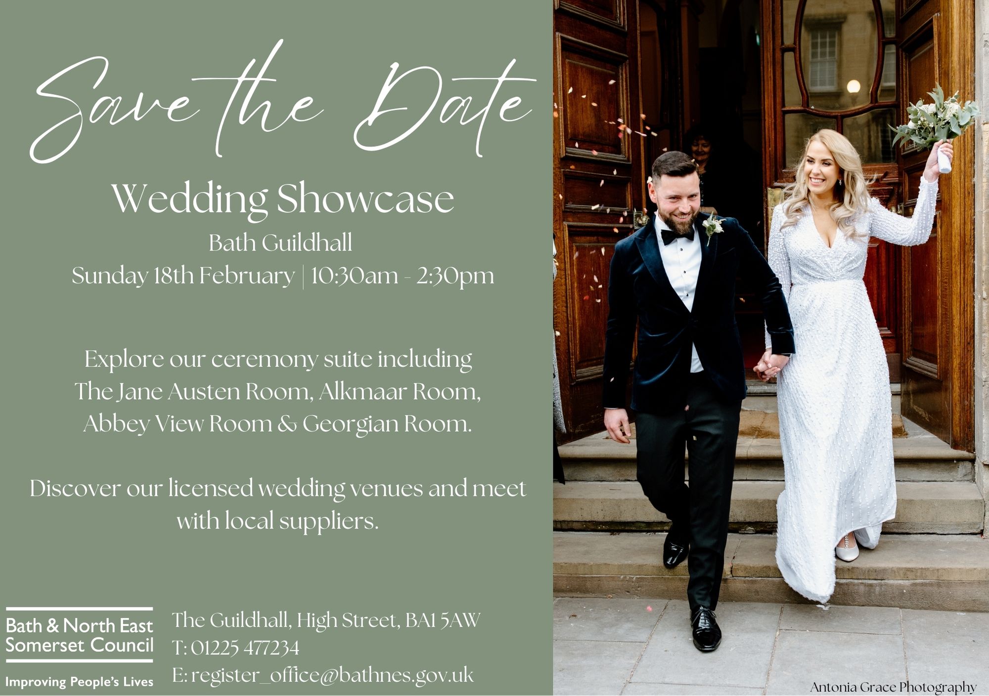 Guildhall wedding showcase details