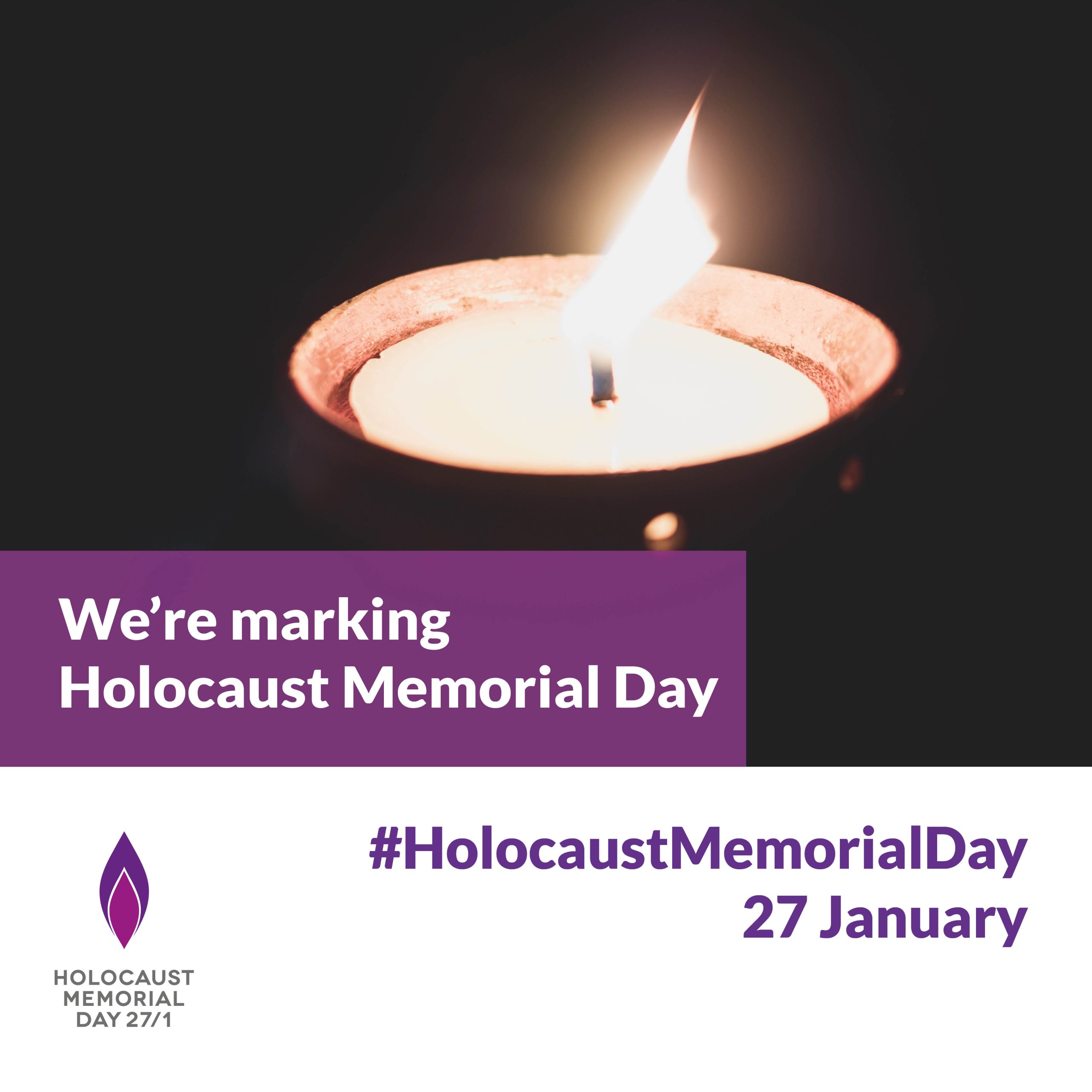 holocaust memorial day graphic