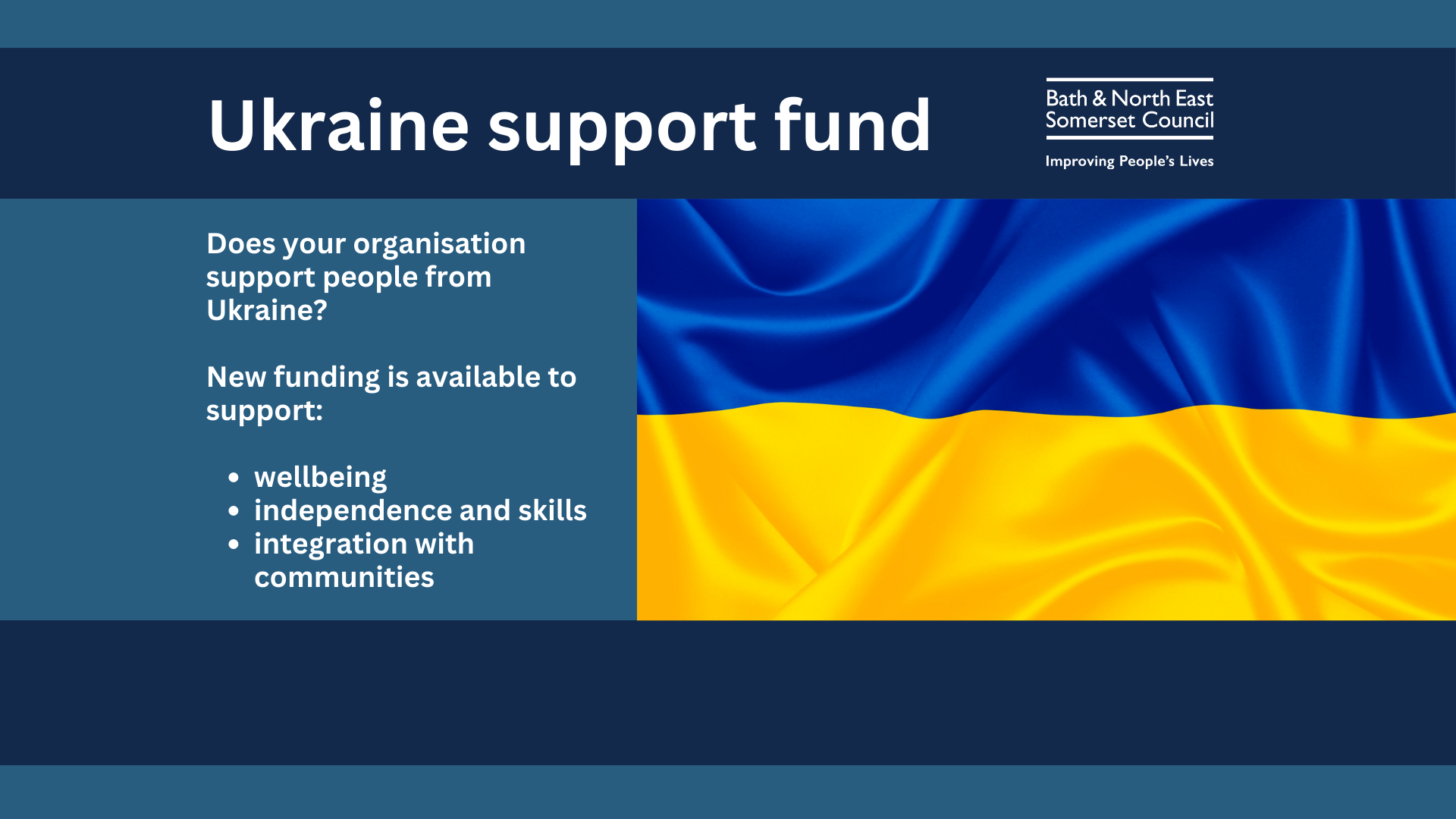Ukraine support fund reopens
