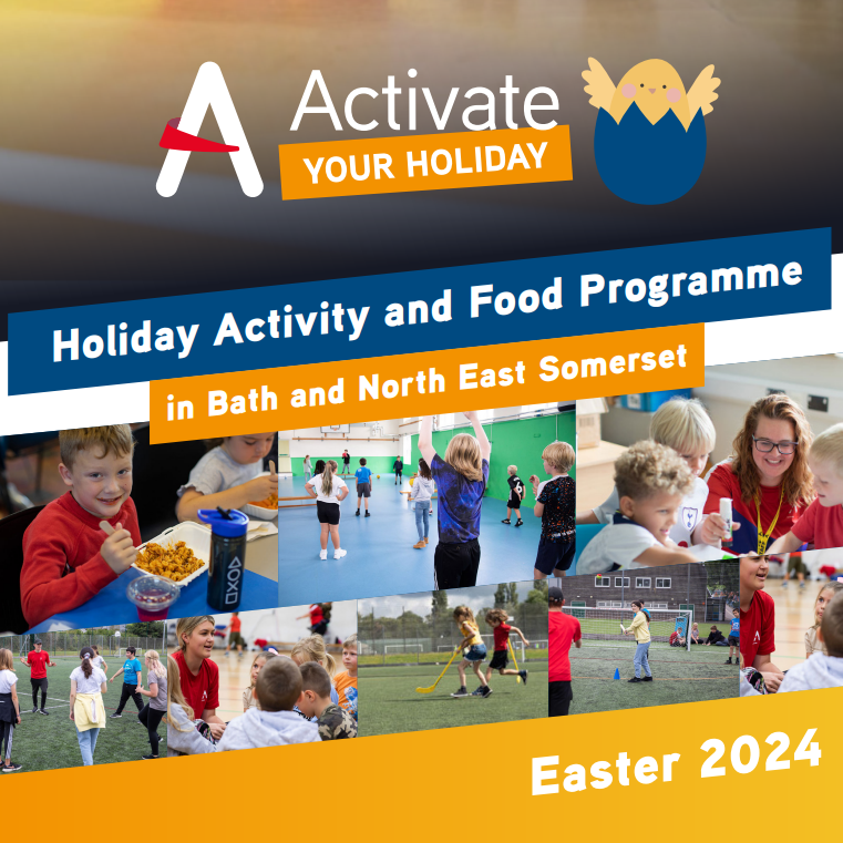 HAF Easter holiday programme graphic