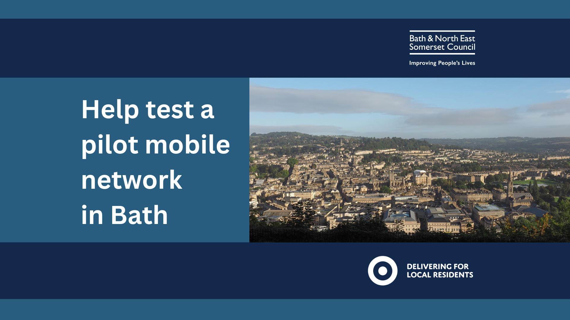  Arial photo showing the city of Bath looking from the south towards Lansdown with the city centre and Abbey in the foreground 