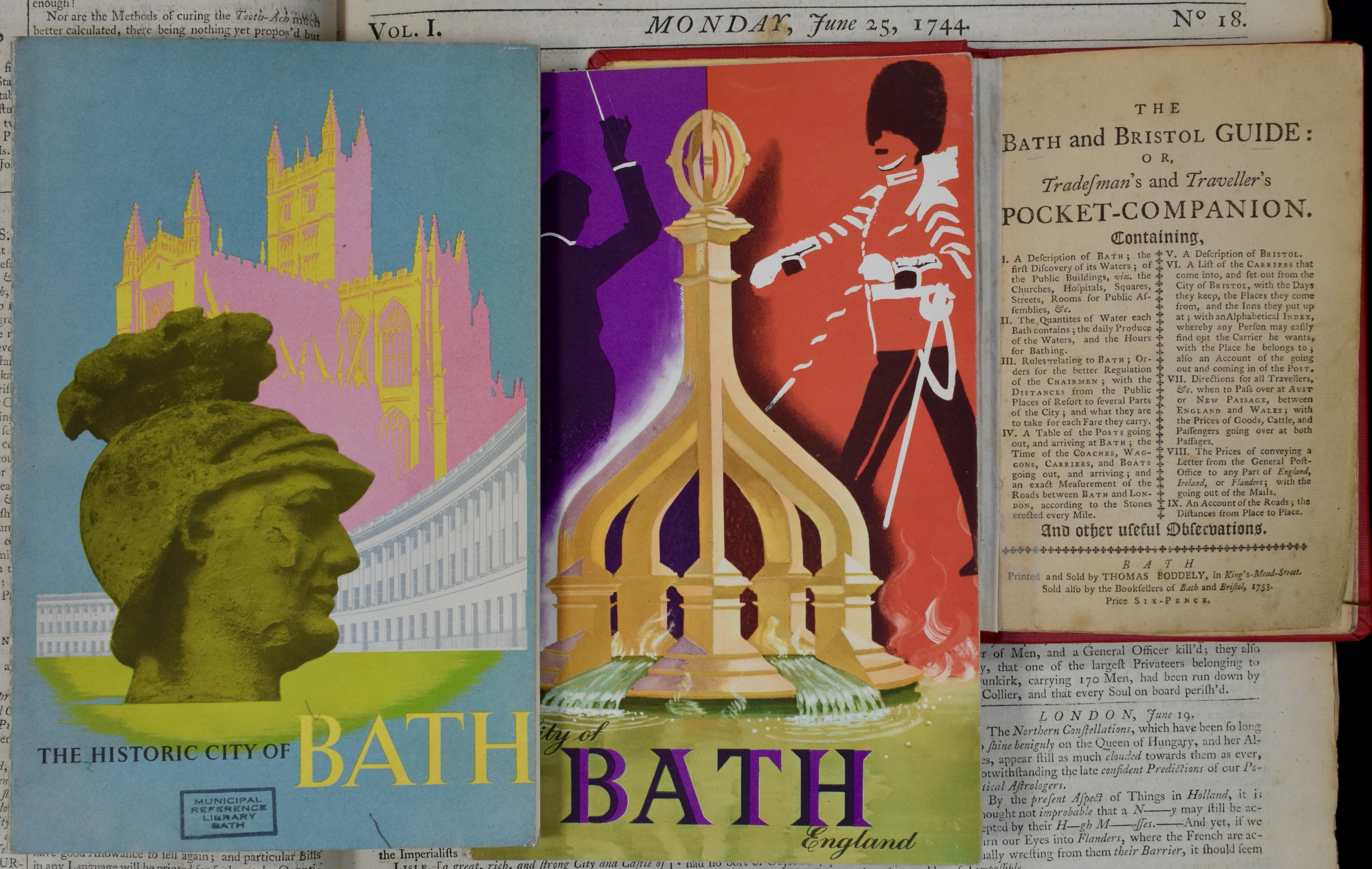 A selection of Bath guides