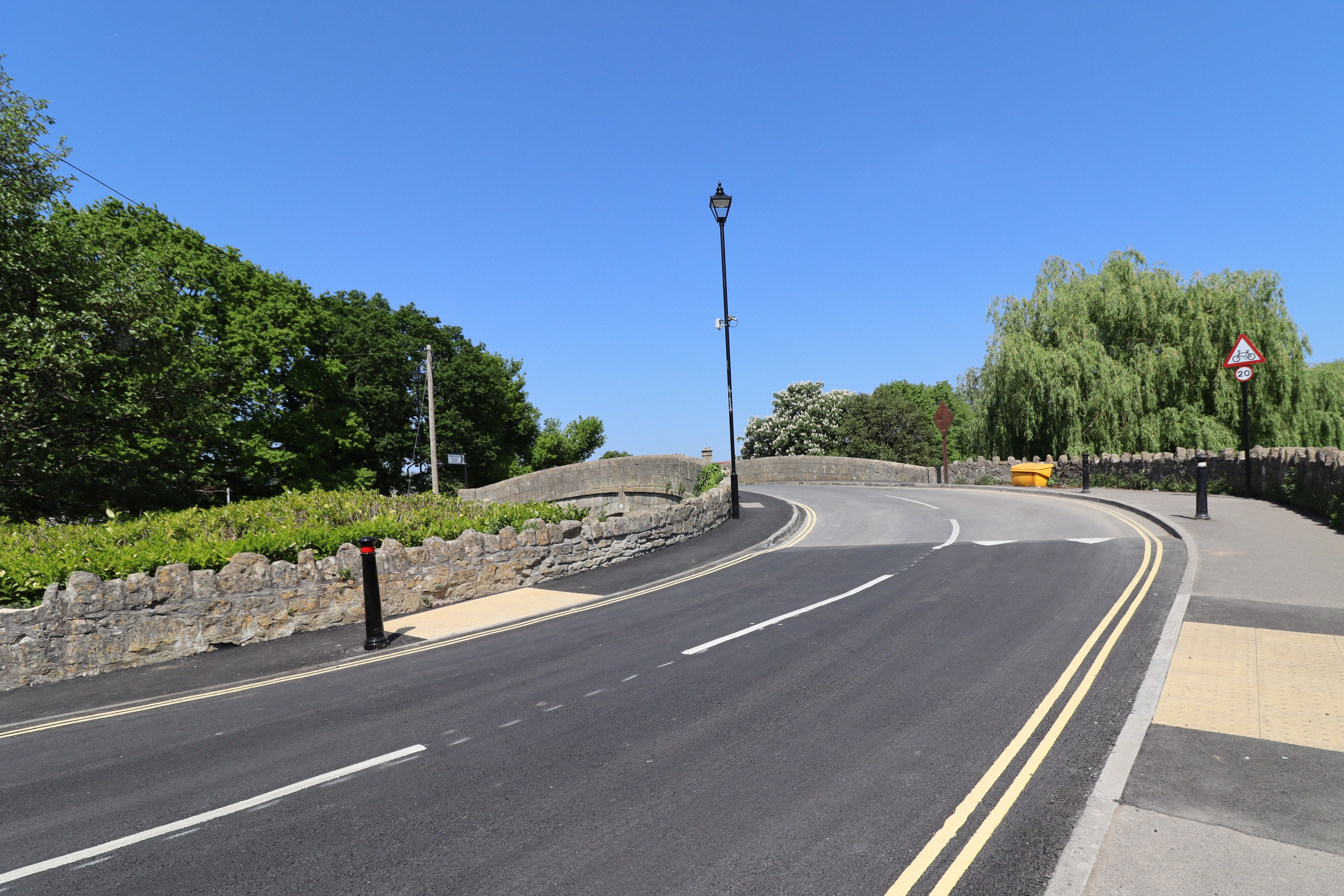 The canal bridge in Bathampton.