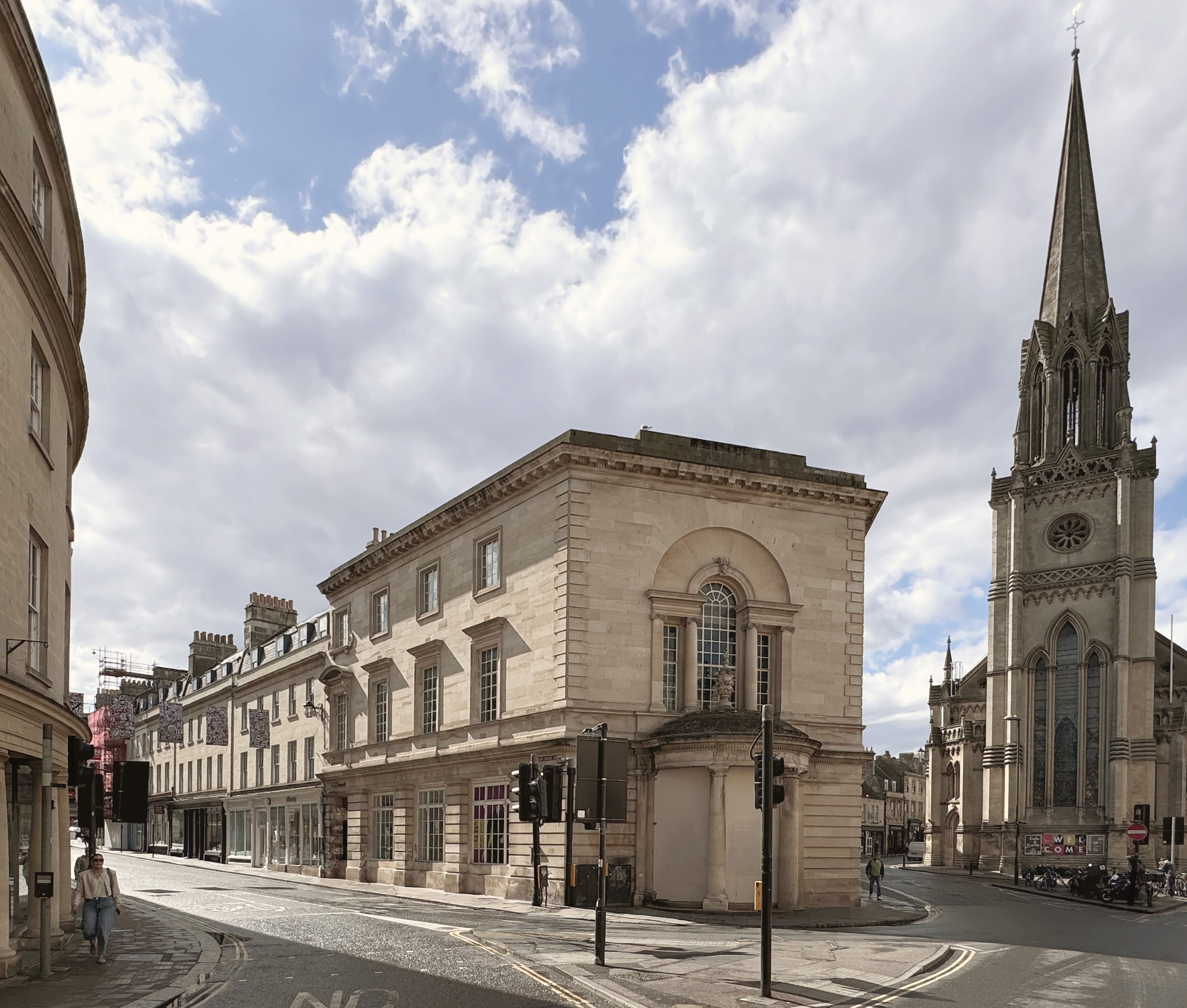 The Old Post Office building in Bath