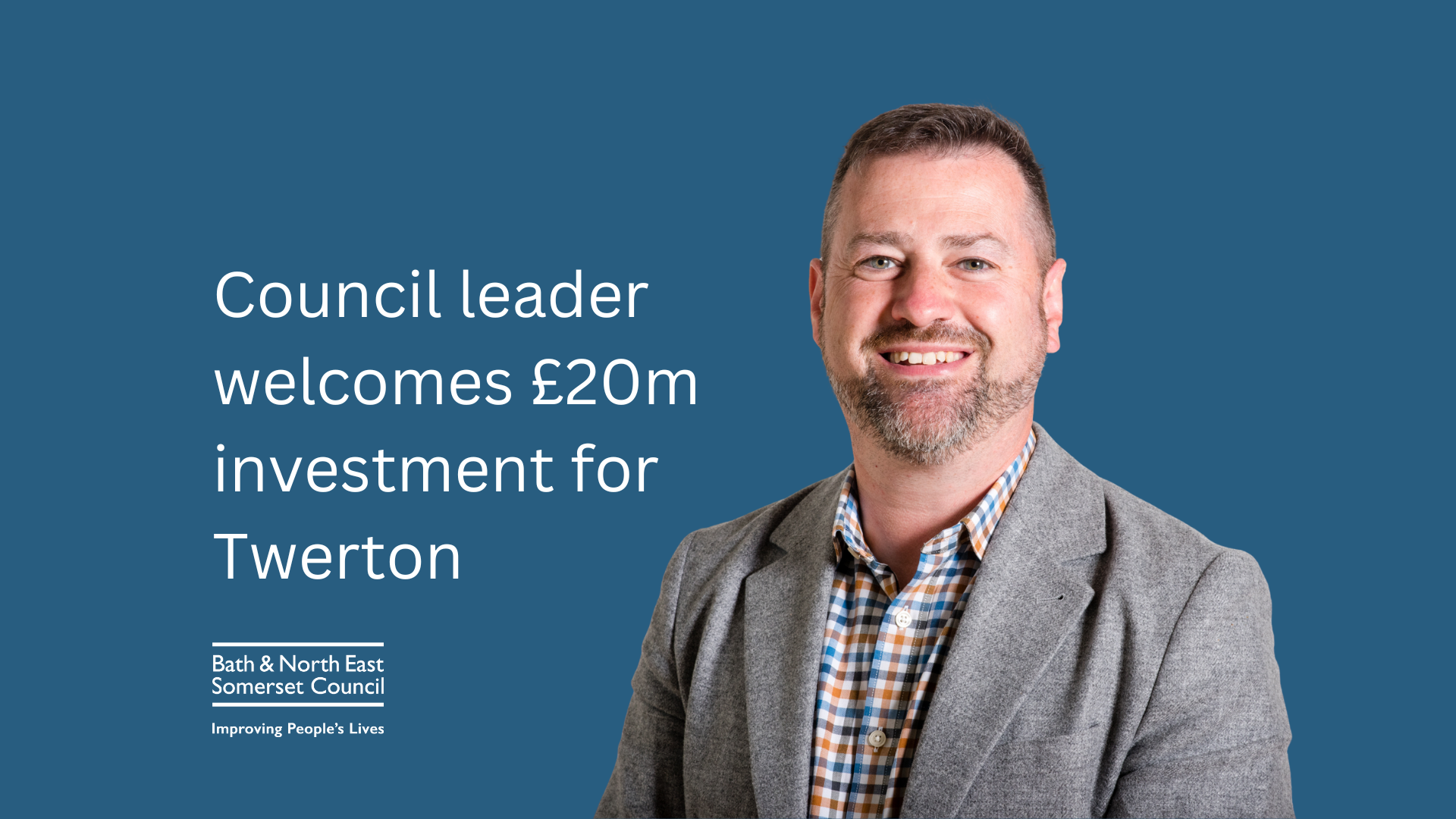Cllr Kevin Guy, Leader of Bath & North East Somerset Council.