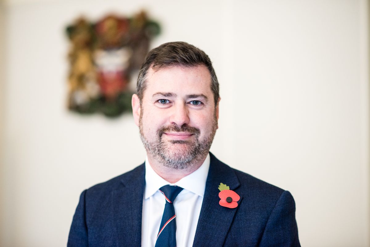 Cllr Kevin Guy, Leader of Bath & North East Somerset Council.