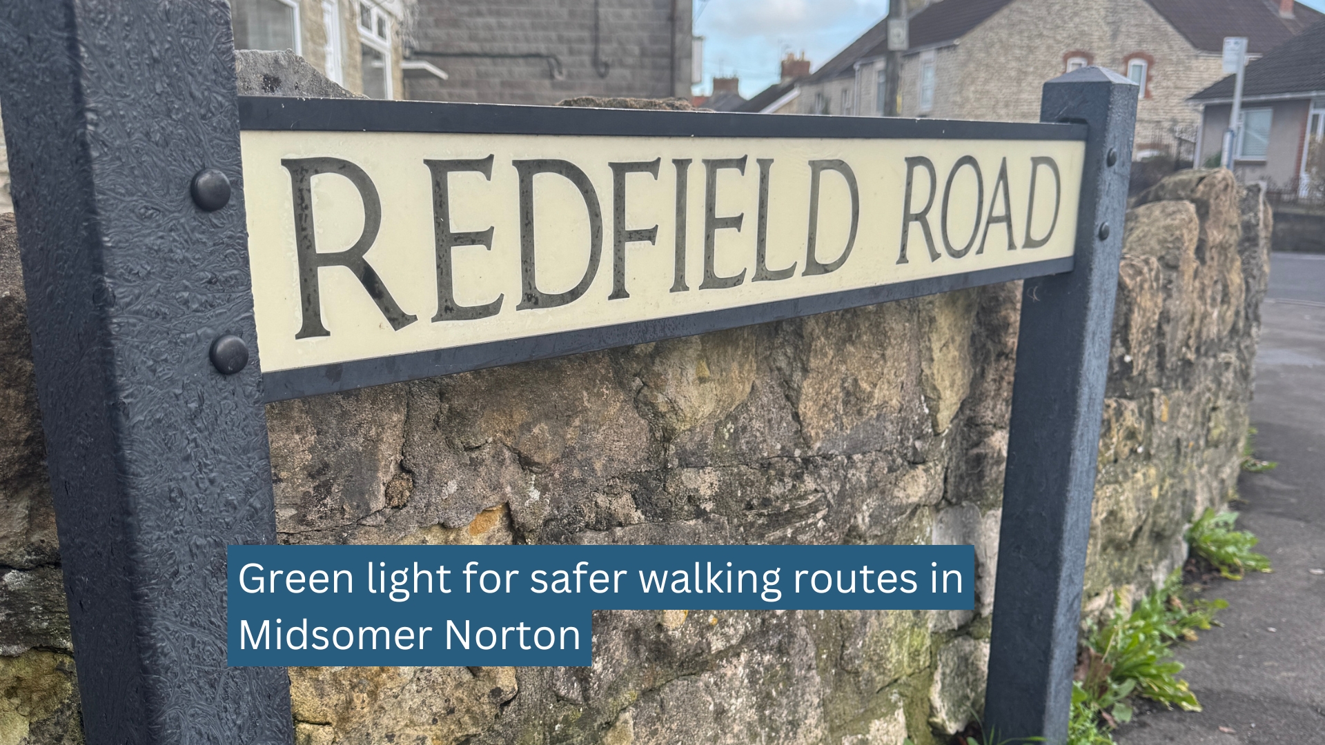 Redfield Road road sign