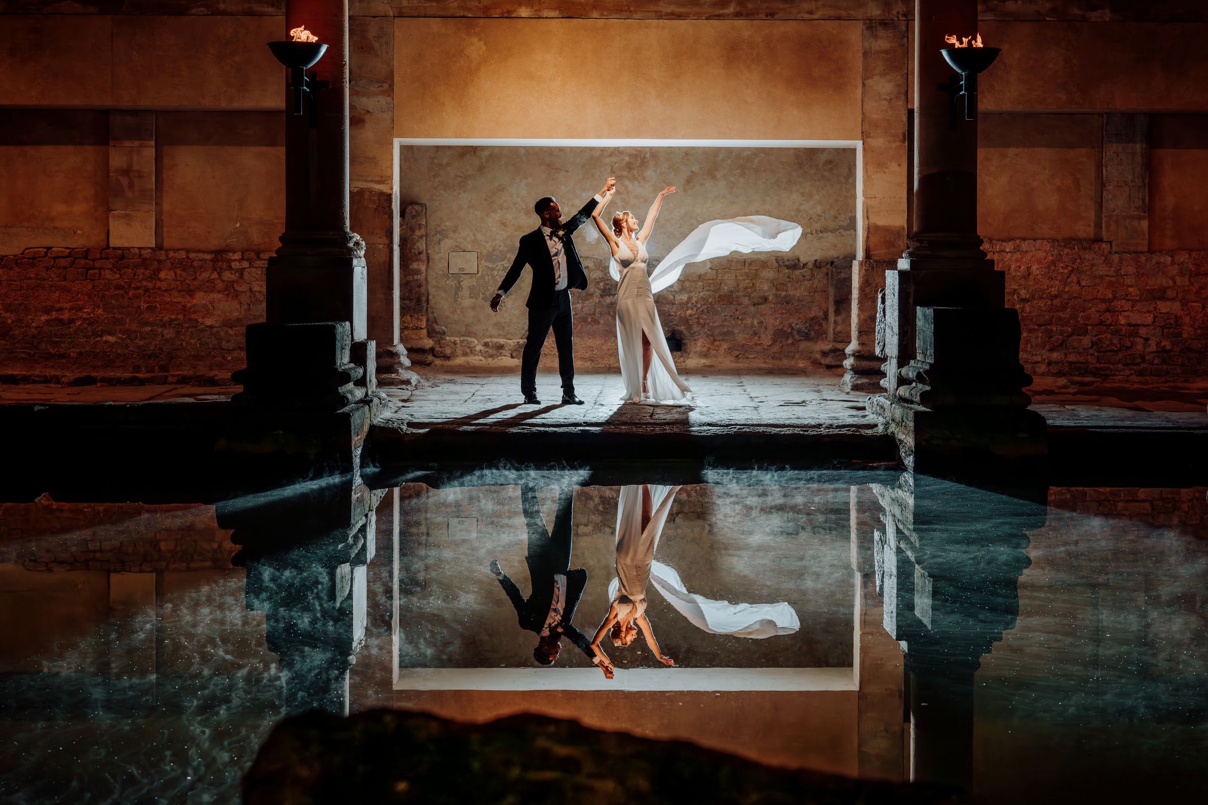Wedding at The Roman Baths