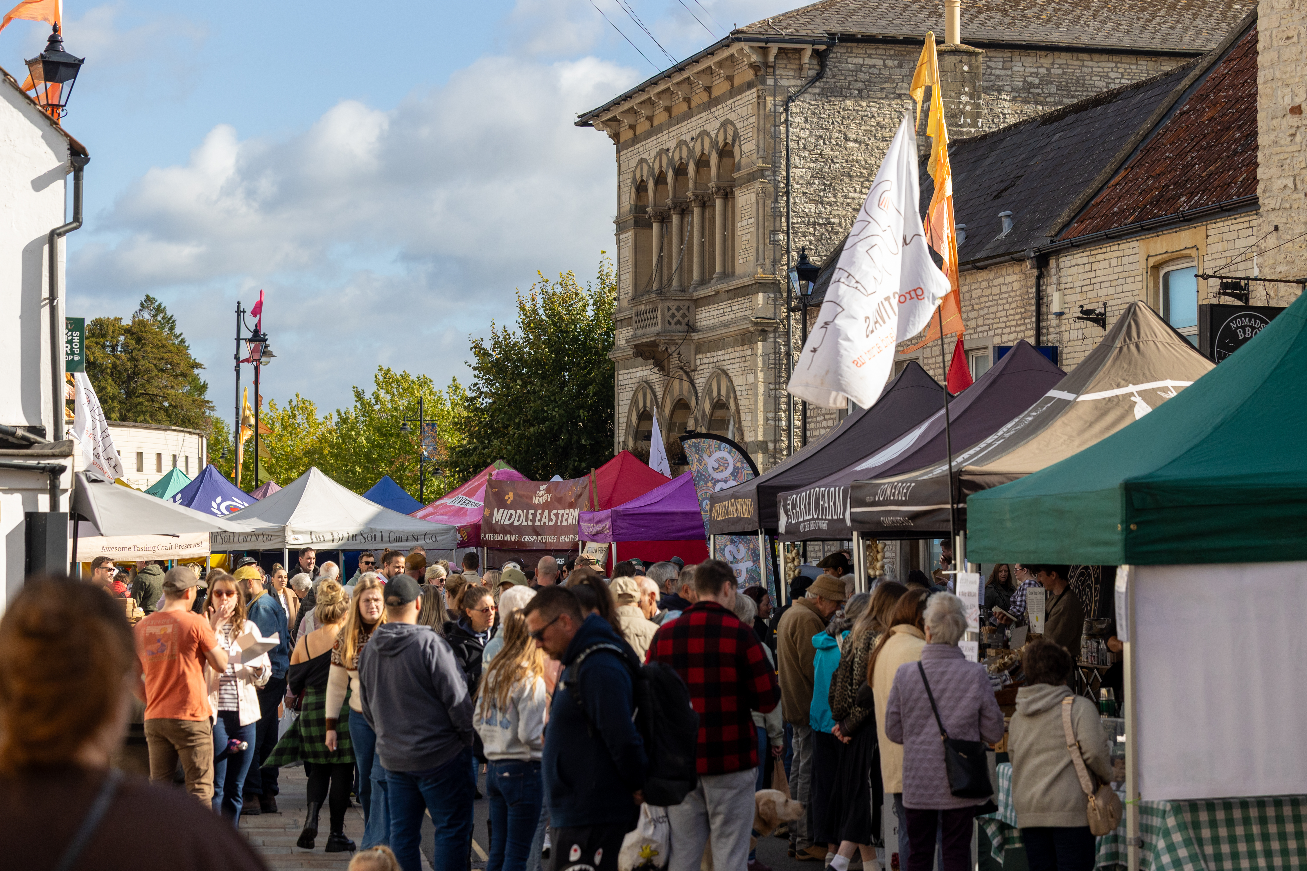 eat:Festival in the town centre on 10 October.